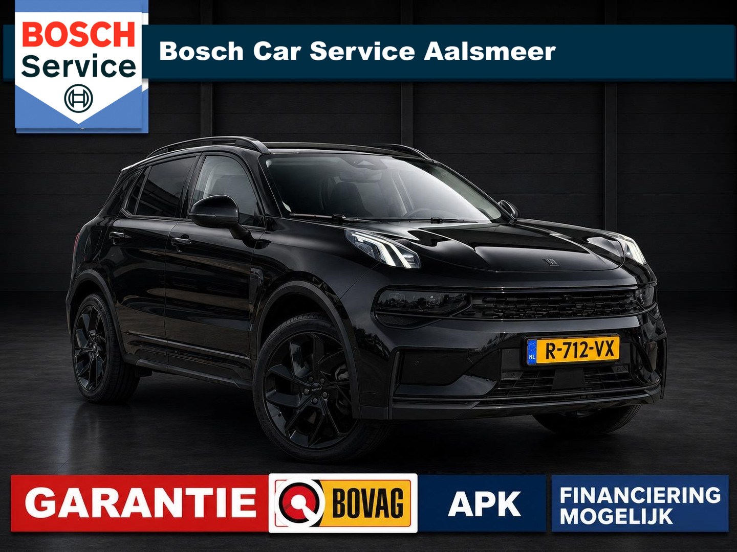 Lynk &amp; Co 01 1.5 / Black Edition / Pano /Camera / bij AutoGarageAalsmeer | Bosch Car Service Aalsmeer