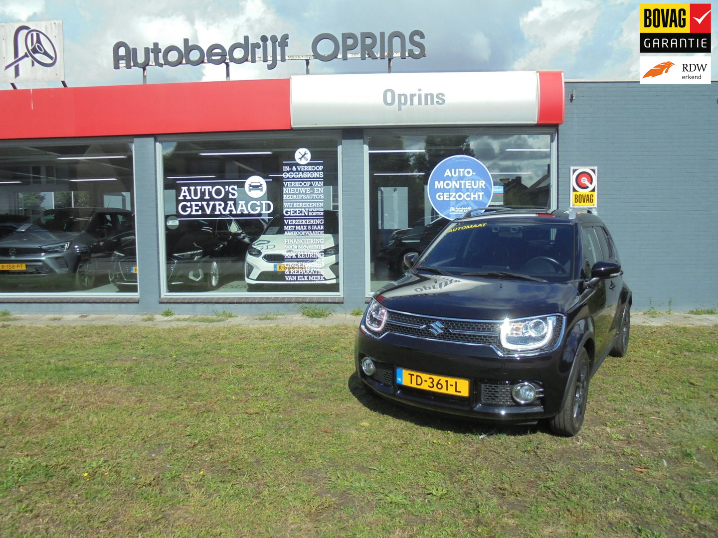 Suzuki Ignis 1.2 Stijl 5drs Automaat incl. Bovag Garantie, Climate Control, Navigatie enz. bij boschcarserviceoprins | Bosch Car Service Autobedrijf Oprins