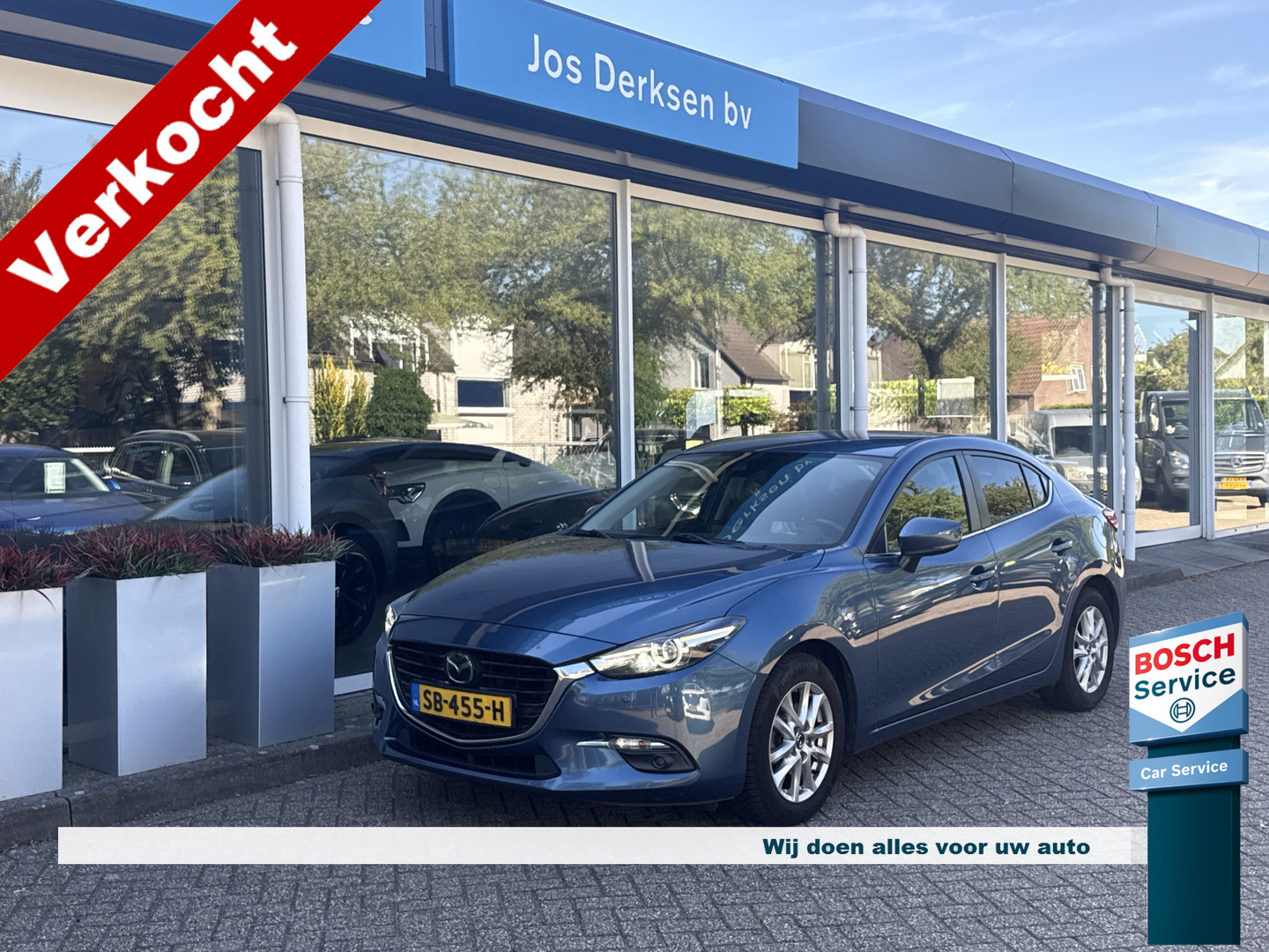 Mazda 3 2.0 SkyActiv-G 120 GT-M Automaat - Bose bij autobedrijfjosderksen | Bosch Car Service Jos Derksen