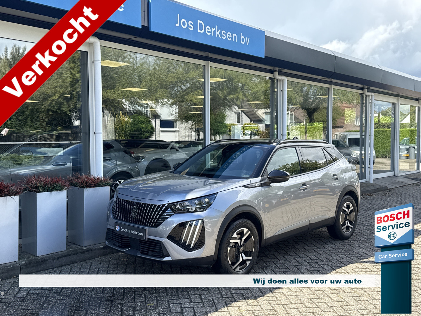 Peugeot e-2008 EV GT 50 kWh ACC bij autobedrijfjosderksen | Bosch Car Service Jos Derksen