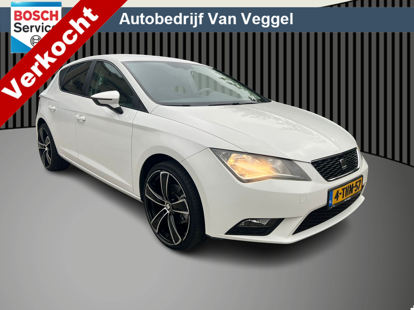 SEAT Leon 1.2 TSI Style cruise, airco, lmv, multi stuur bij autobedrijfvanveggel | Bosch Car Service van Veggel