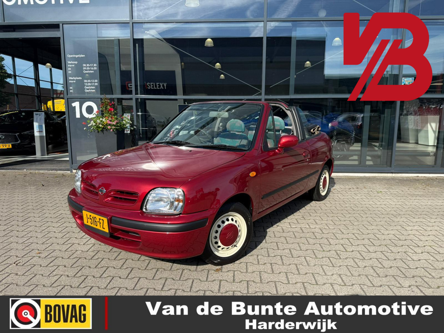 Nissan Micra Cabrio *Uniek in Nederland* bij VanddeBunte | Van de Bunte Automotive